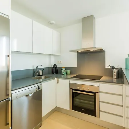 Beachfront Premium 3bdr Terraza Y Piscina Lägenhet *